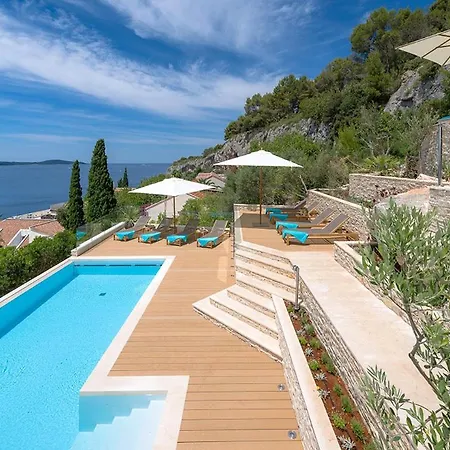 Luxury Hvar Carpe Diem With Private Pool By The Sea