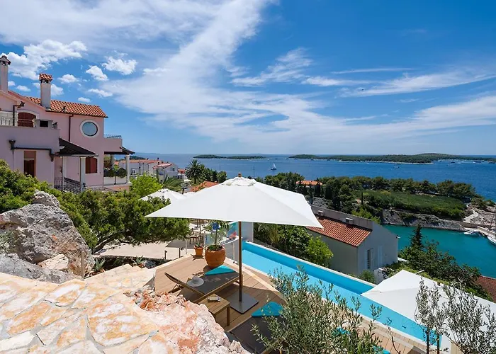 Luxury Hvar Carpe Diem With Private Pool By The Sea *