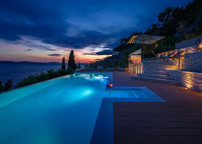 Luxury Hvar Carpe Diem With Private Pool By The Sea