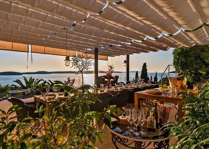 Villa Luxury Hvar Carpe Diem With Private Pool By The Sea Hvar Town