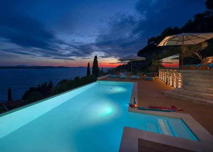 Luxury Hvar Carpe Diem With Private Pool By The Sea Hvar Town