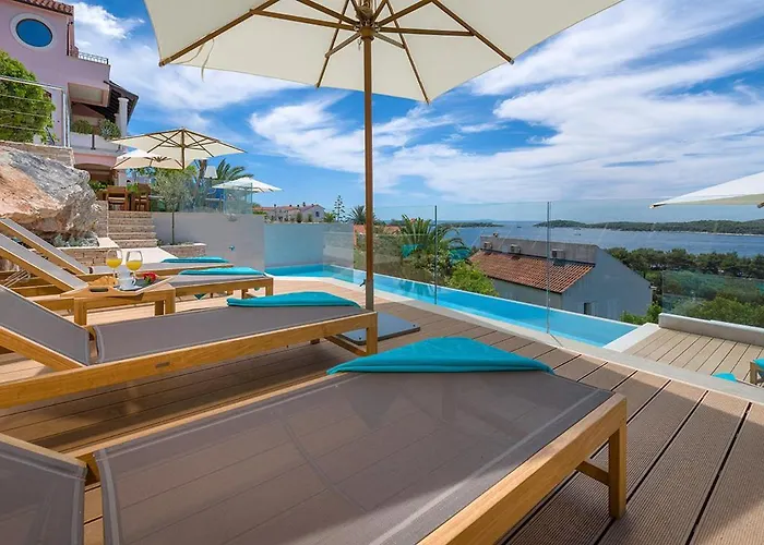 Villa Luxury Hvar Carpe Diem With Private Pool By The Sea Hvar Town