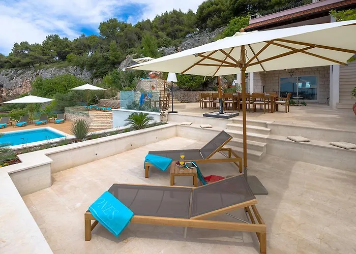 Luxury Hvar Carpe Diem With Private Pool By The Sea *